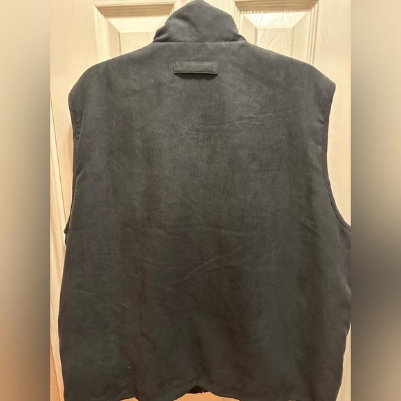 Weatherproof  Vest Men's Reversible  w/zip Pockets Black/Black size XXL - Picture 5 of 15